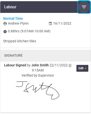 Signed Timesheet Articles