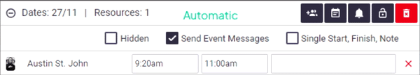 Scheduling Seconds Example Articles