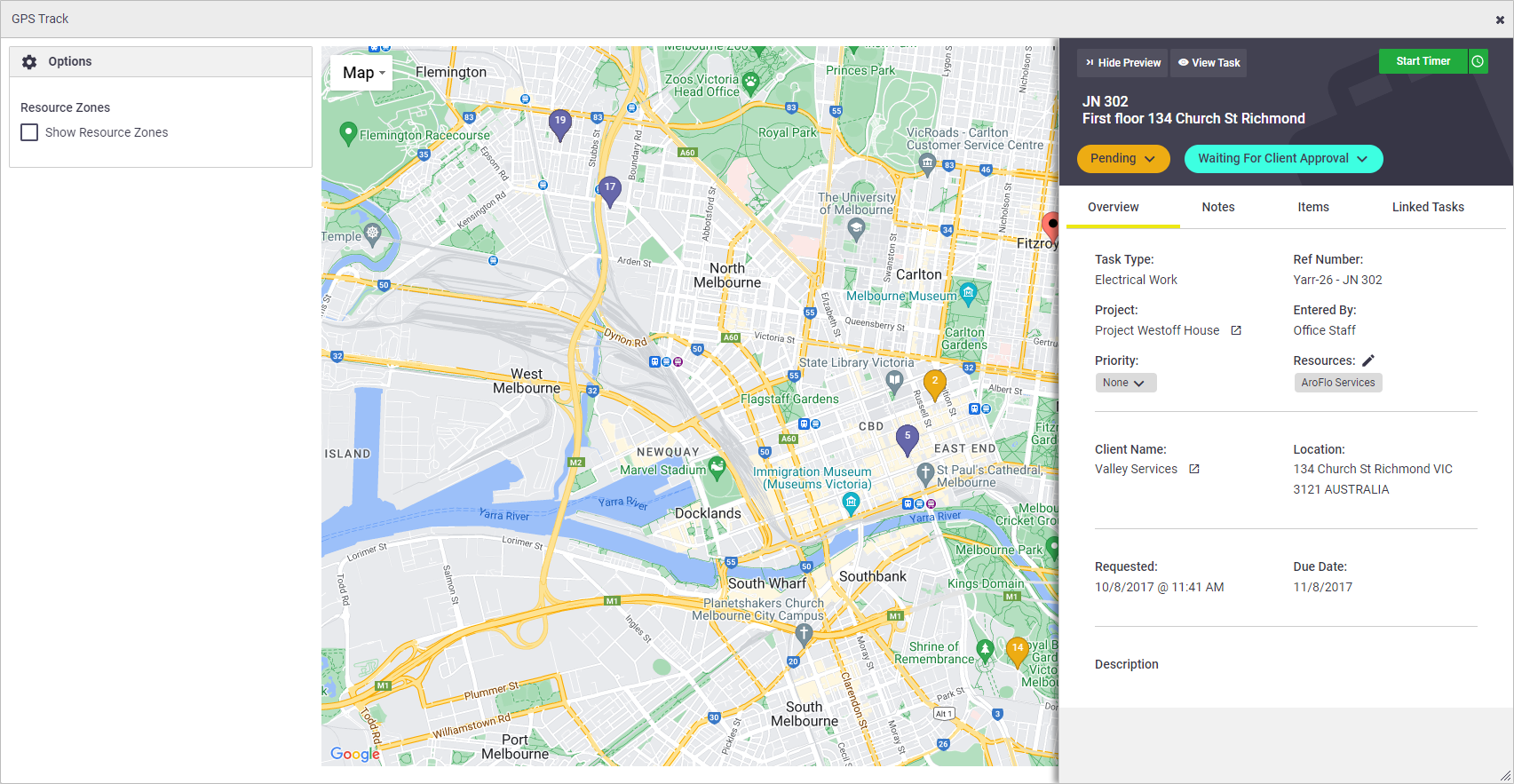 Scheduling Map Articles